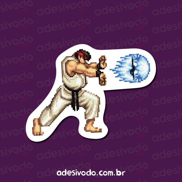 Adesivo do Ryu Street Fighter 0687 – Loja de adesivos